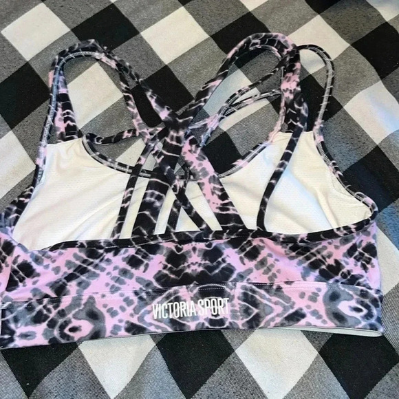 VICTORIA SPORT tye dye sports bra size small S - Picture 2 of 3